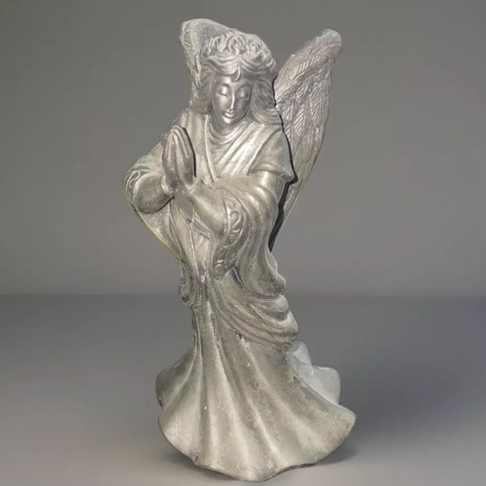 VTG✨Christmas Candle Holder Metal Angel